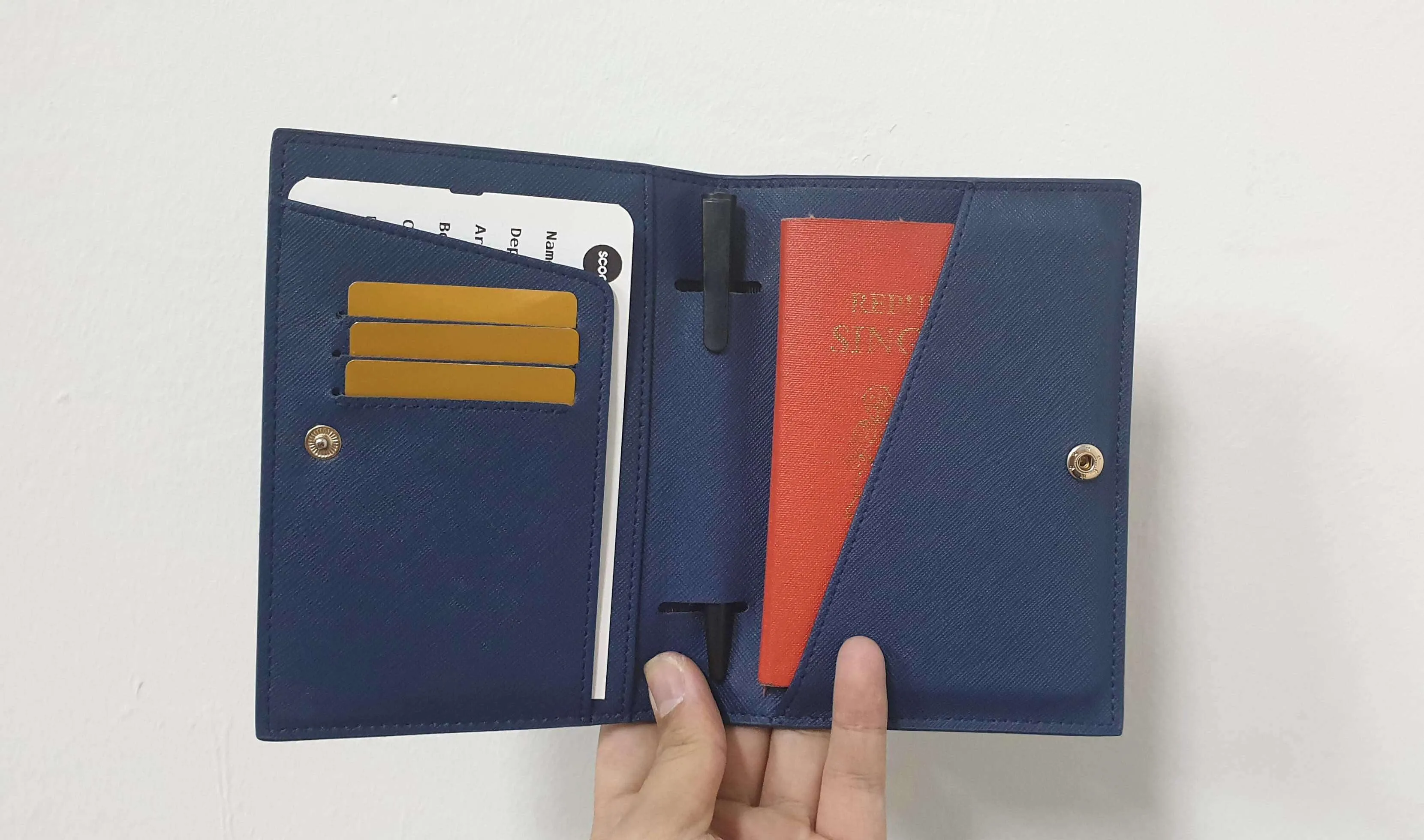 Nude - Saffiano Passport Cover