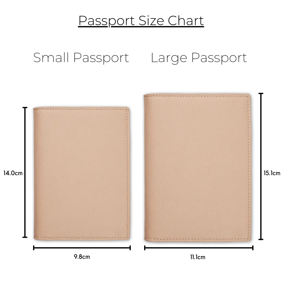 Nude - Saffiano Passport Cover