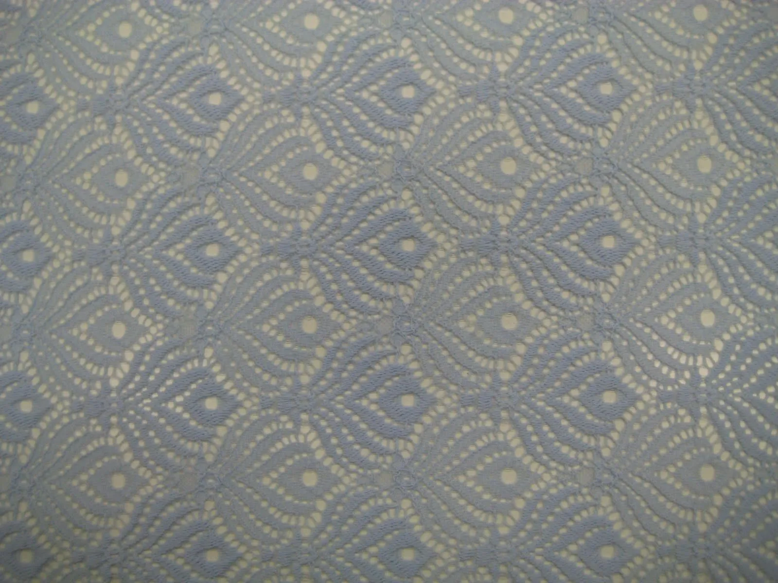 NYLON FLORAL "PREMIERE" STRETCHED LACE KNIT<br><h6>3-DUSTY BLUE<br>LACE18-YZ</h6>