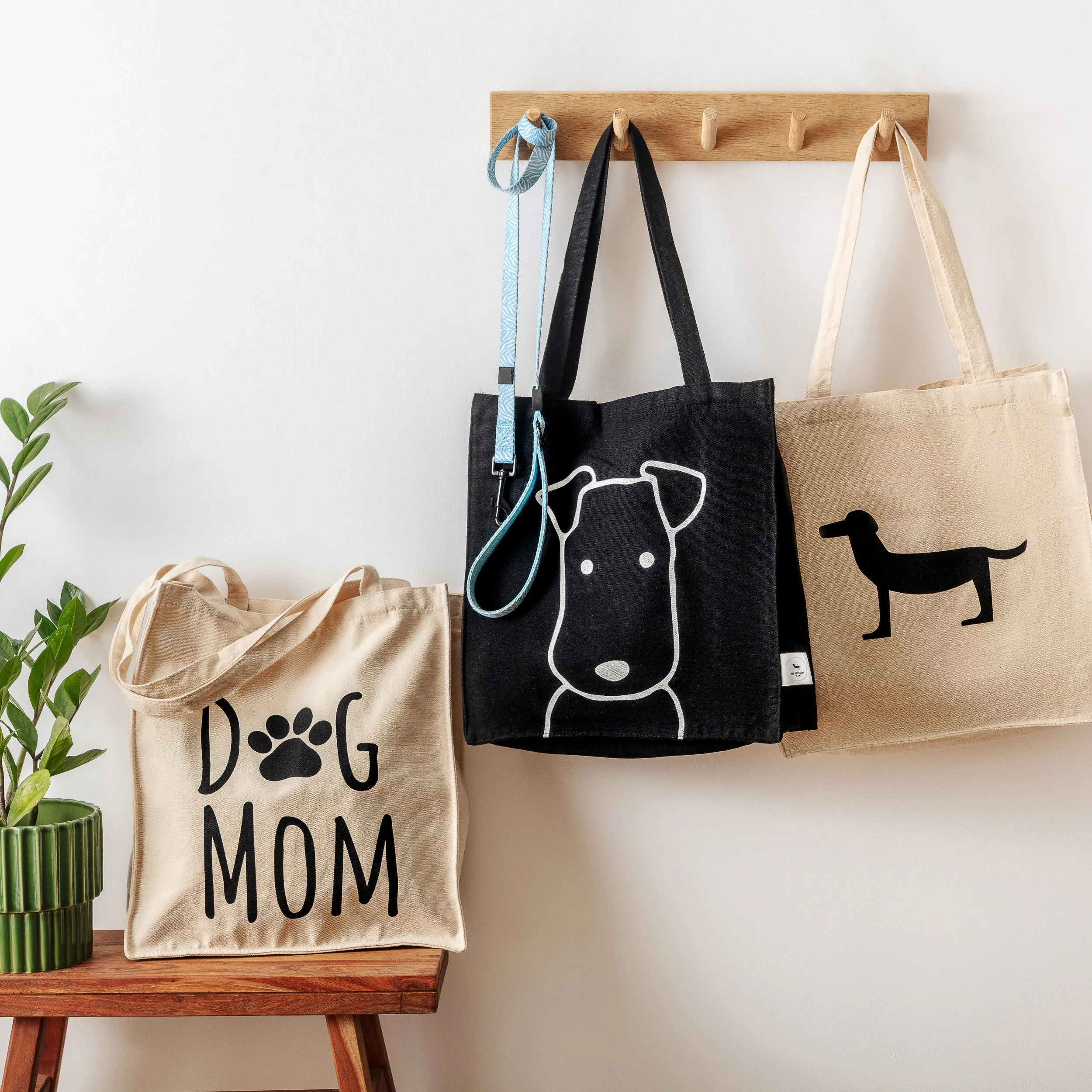 PARKIE TOTE BAG CREAM