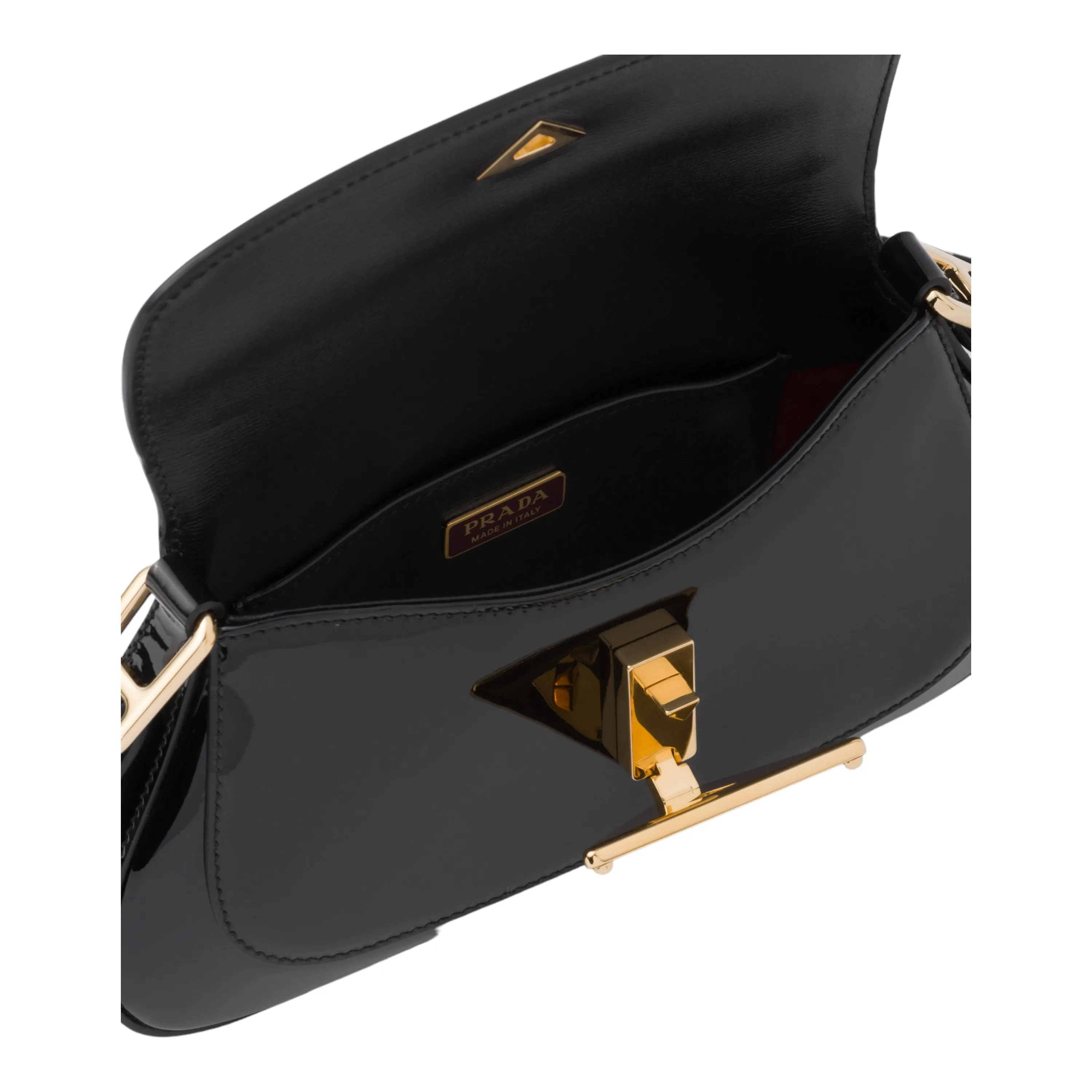 Patent Leather Shoulder Bag