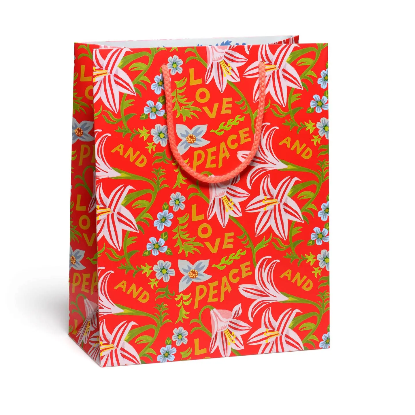 Peace and Love Amaryllis Gift Bag - Large