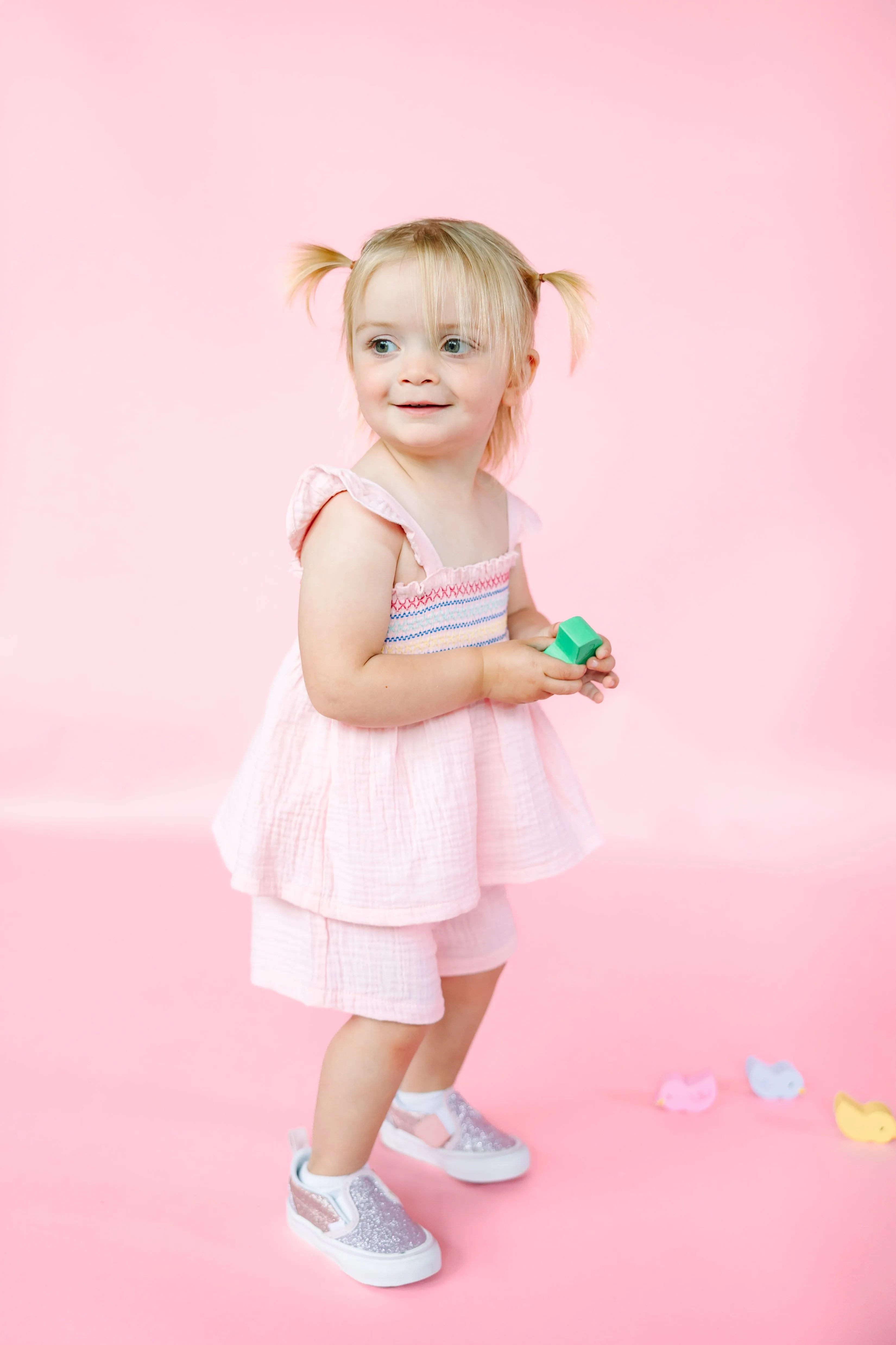 Pink Multi-Color Smock Playset