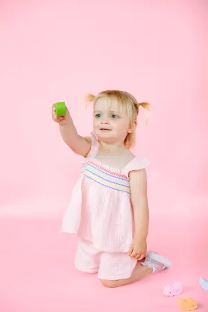 Pink Multi-Color Smock Playset
