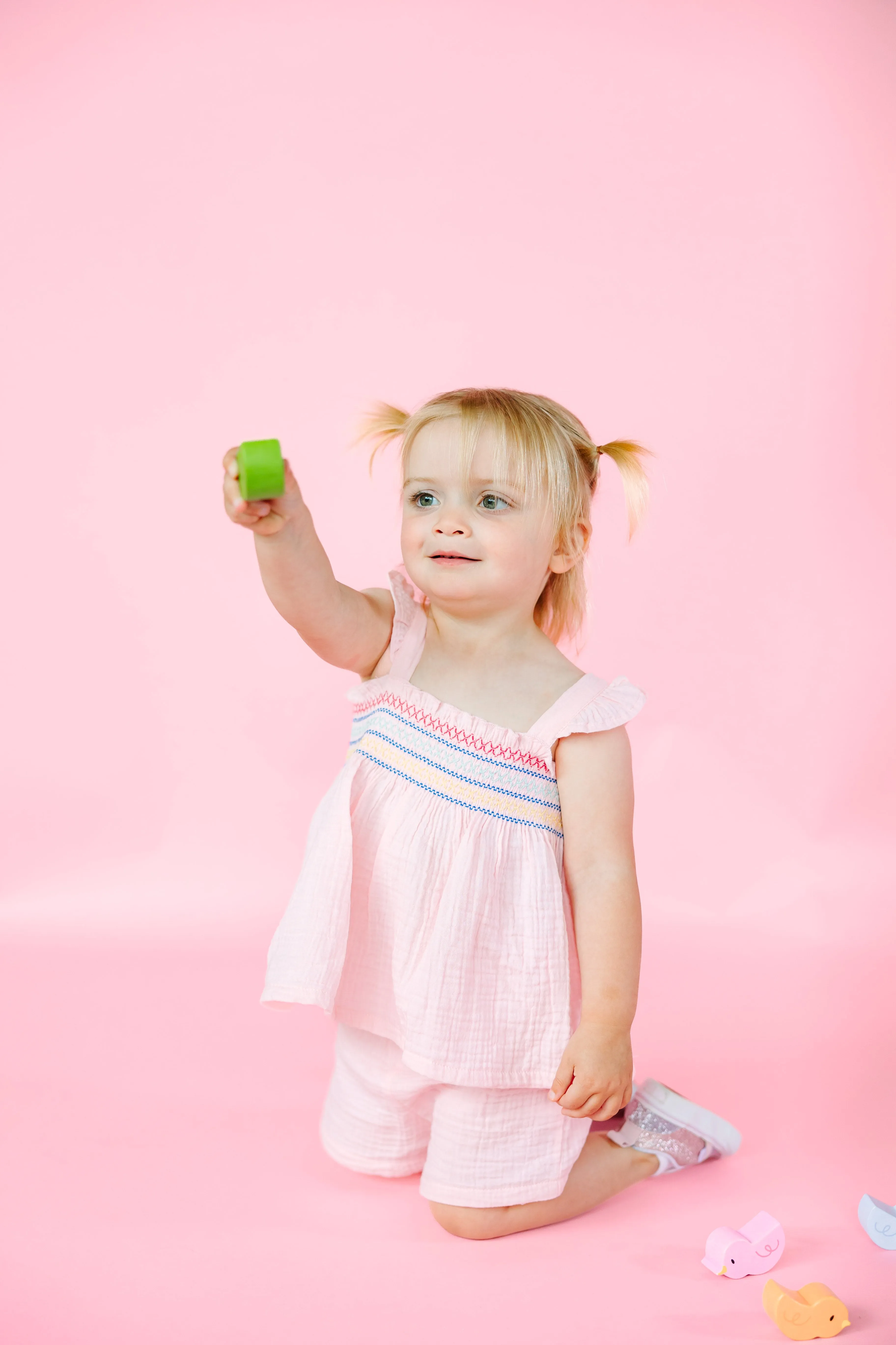 Pink Multi-Color Smock Playset
