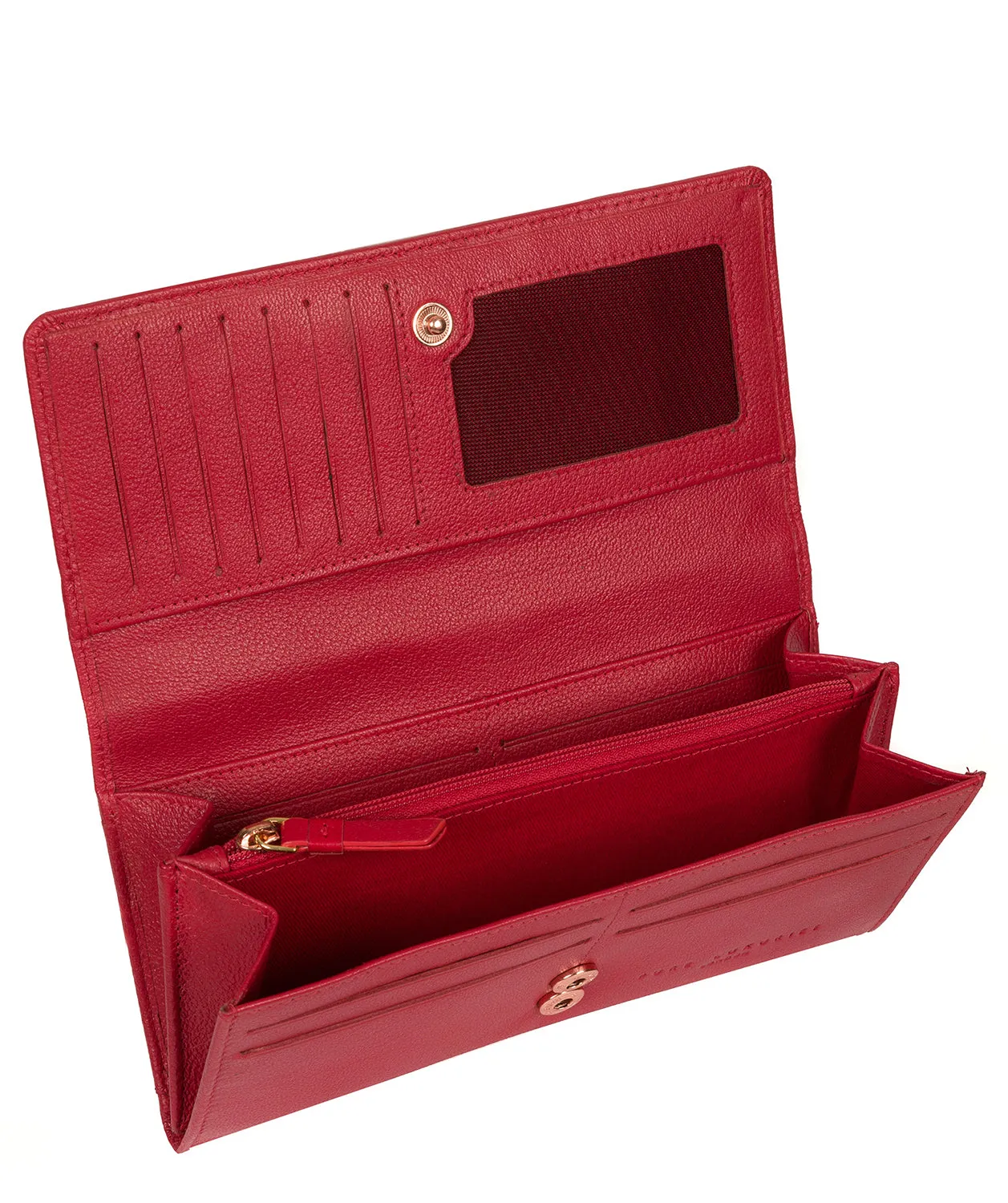 'Pipit' Barbados Cherry Leather Purse