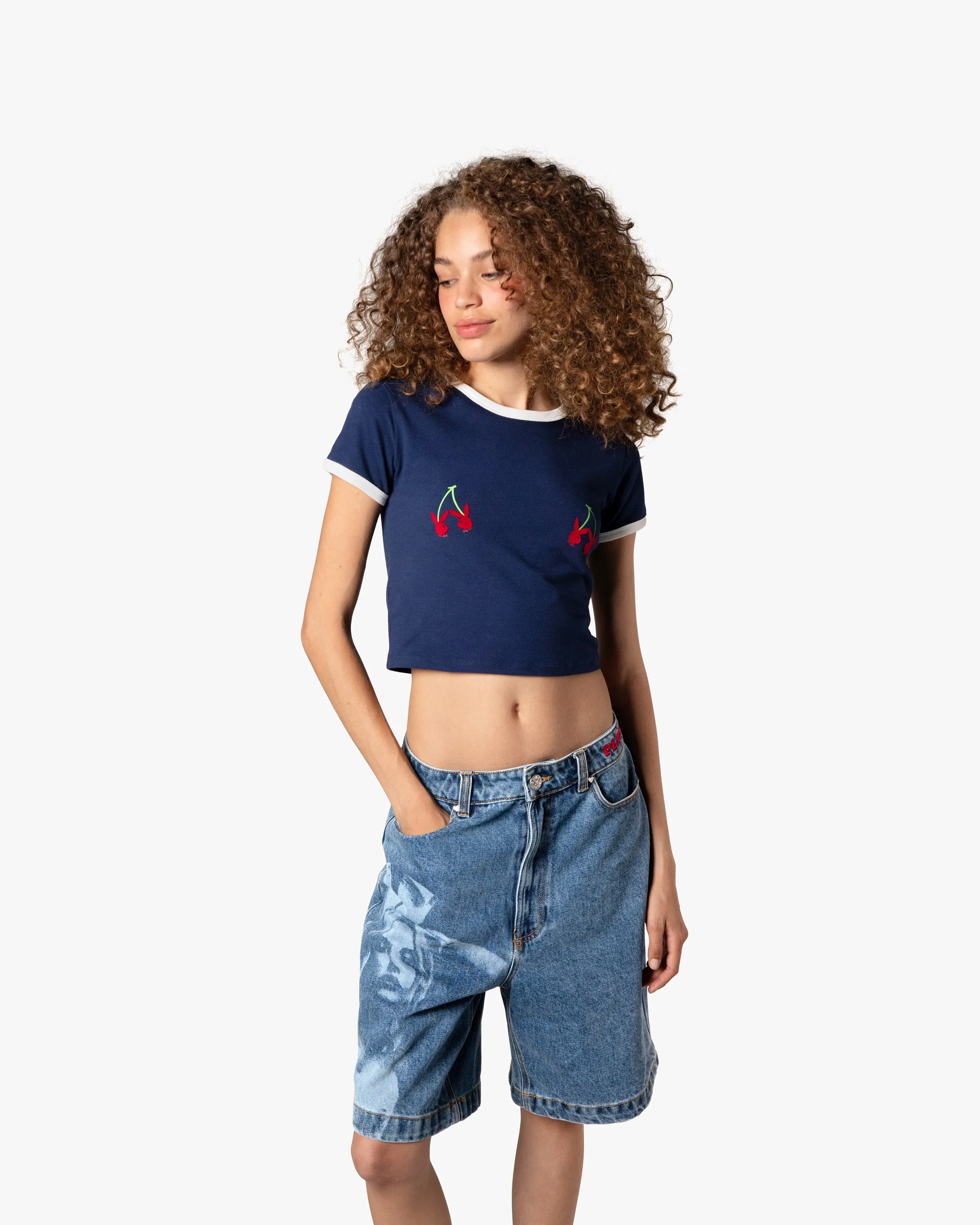 PLAYBOY CHERRY TOP NAVY