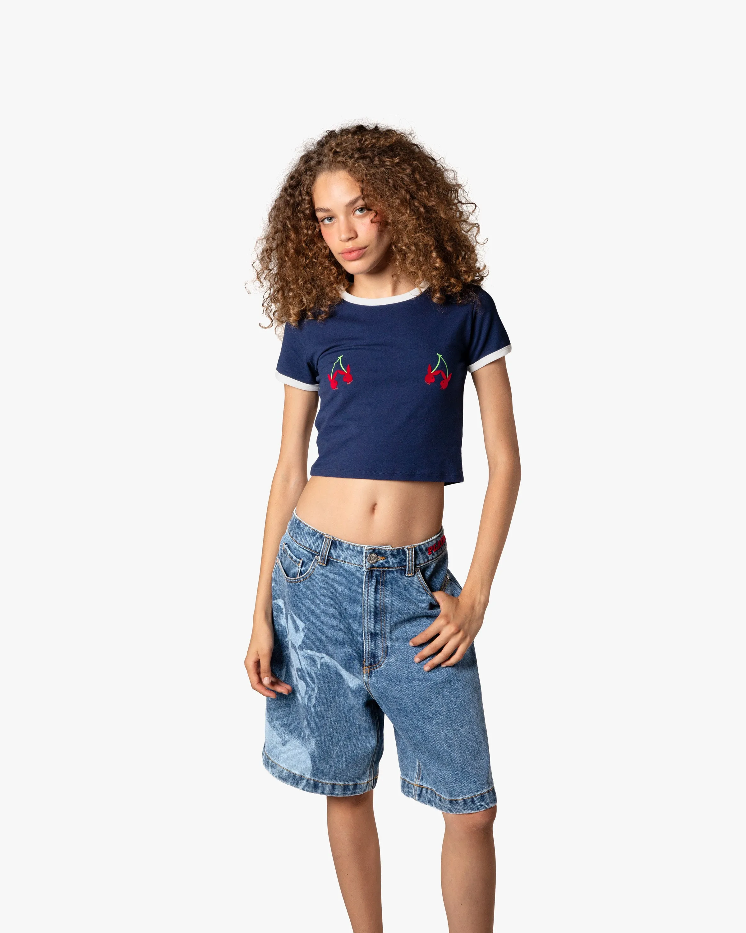 PLAYBOY CHERRY TOP NAVY