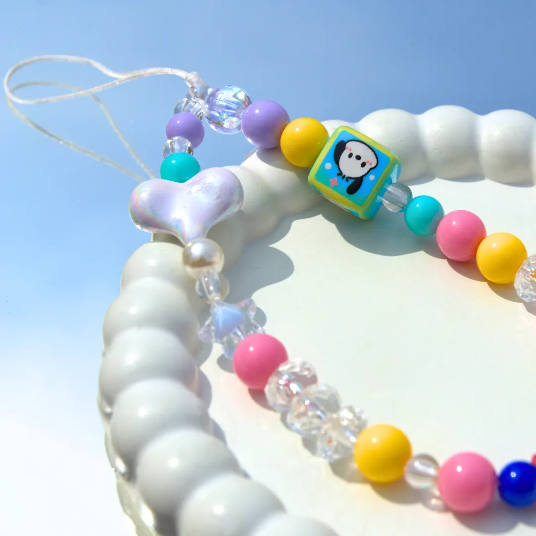 Playful Snoopy Phone Charm Strap