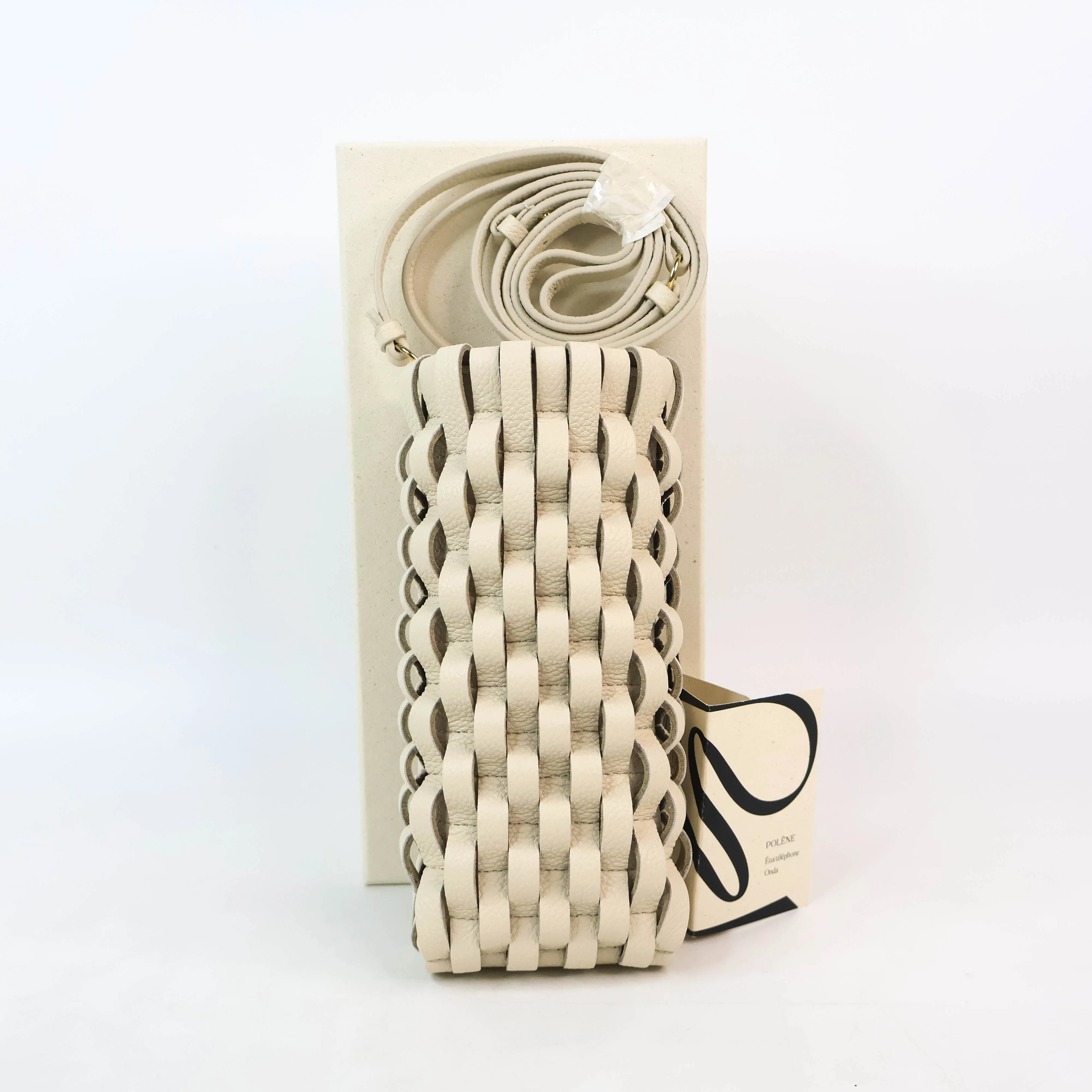Polene Onda Phone Case Ecru