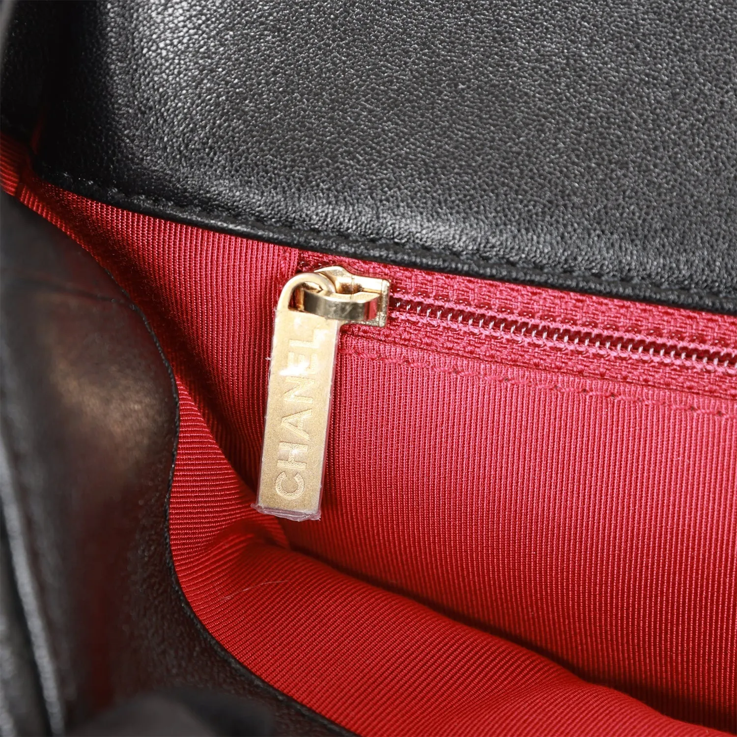 Pre-owned Chanel Large 19 Flap Bag Black Lambskin Mixed Hardware