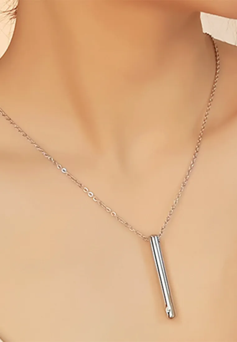 Precious Bar Pendant Necklace