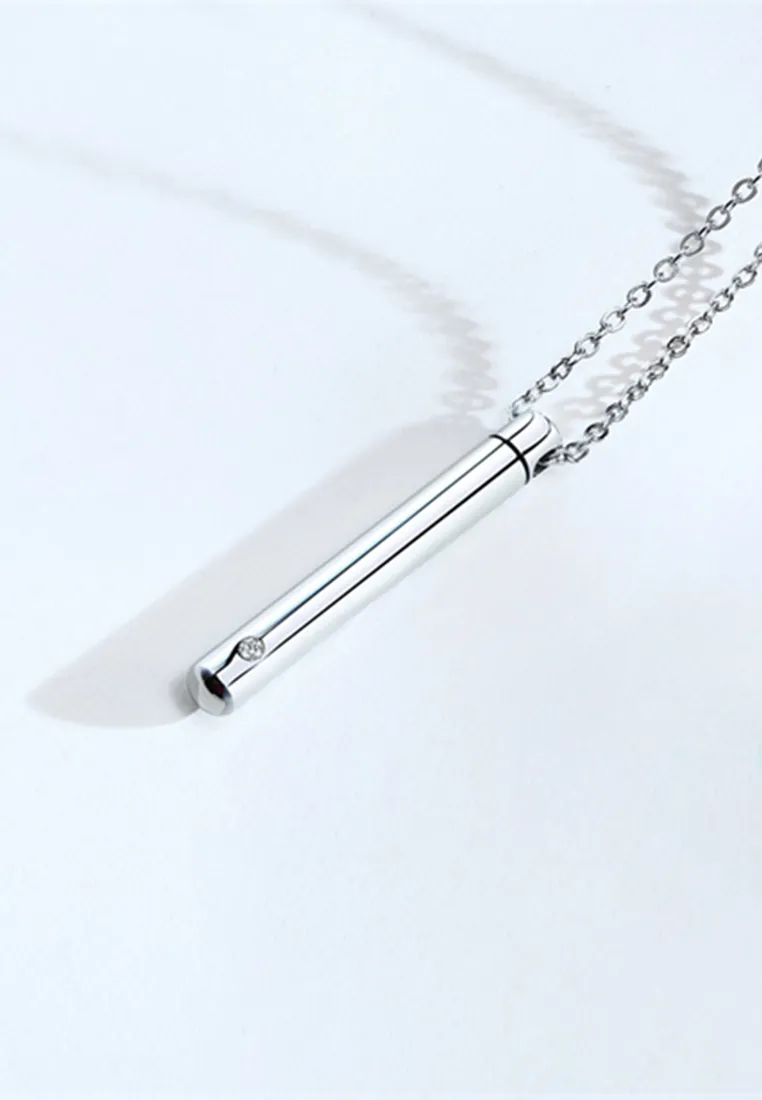 Precious Bar Pendant Necklace