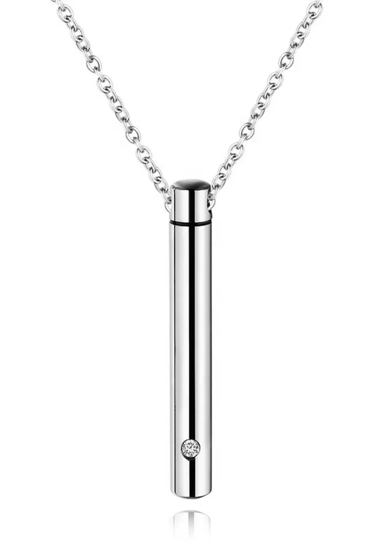 Precious Bar Pendant Necklace