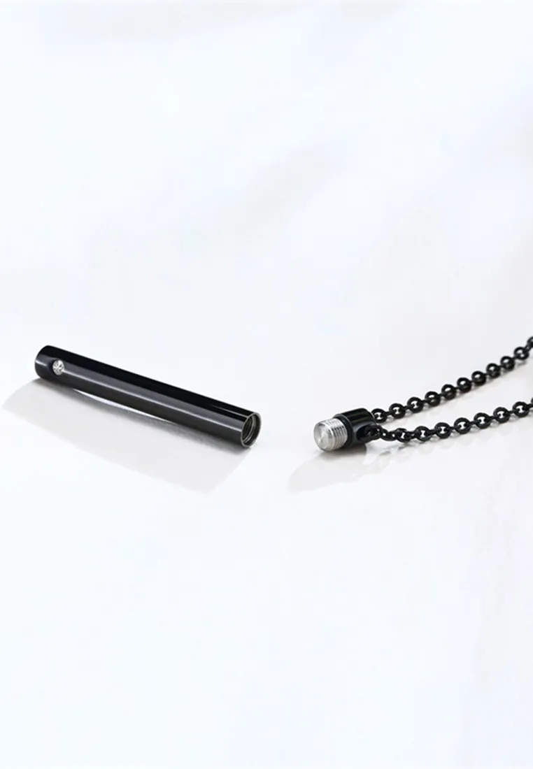 Precious Bar Pendant Necklace