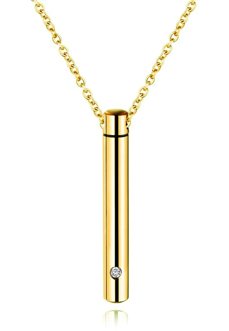 Precious Bar Pendant Necklace