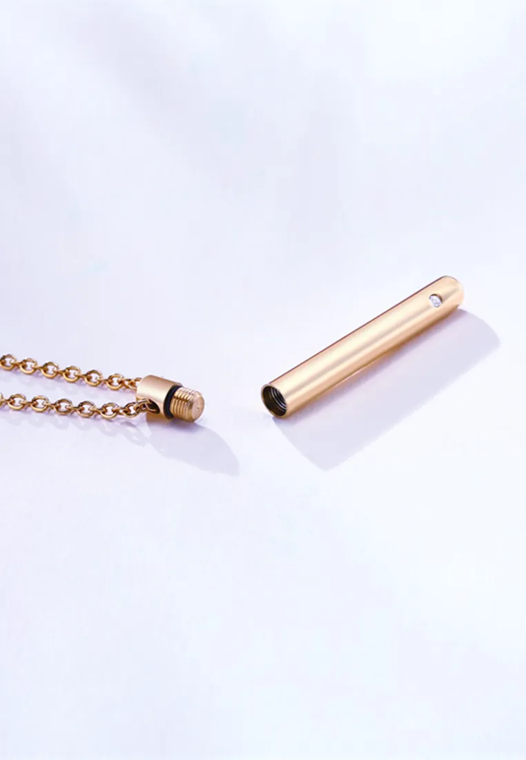 Precious Bar Pendant Necklace