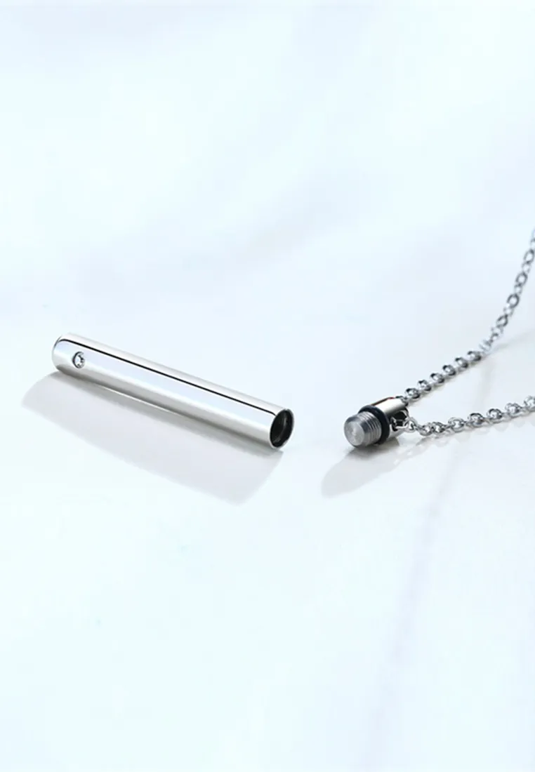Precious Bar Pendant Necklace