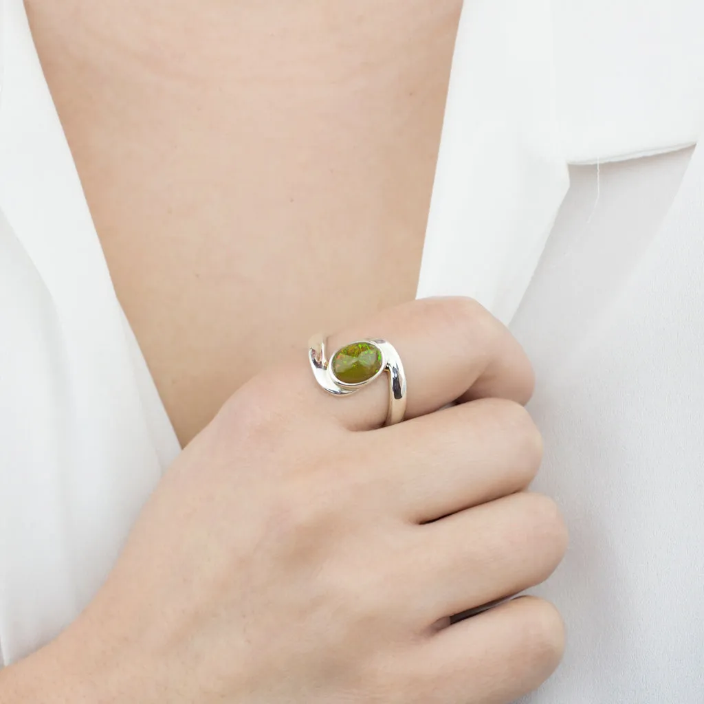 Precious Opal Ring