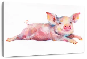 Precious Piglet Wall Art