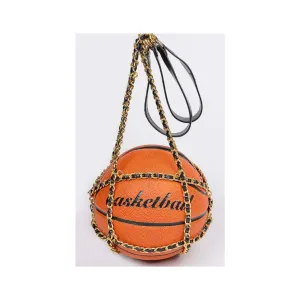 *PREORDER* (Ships 03/26) Classic Basketball Purse with Chains