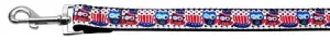 Proud Owls Nylon Ribbon Dog Collars 1 wide 6ft Leash