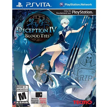 PS Vita Deception 4 Blood Ties *HSC Stock*