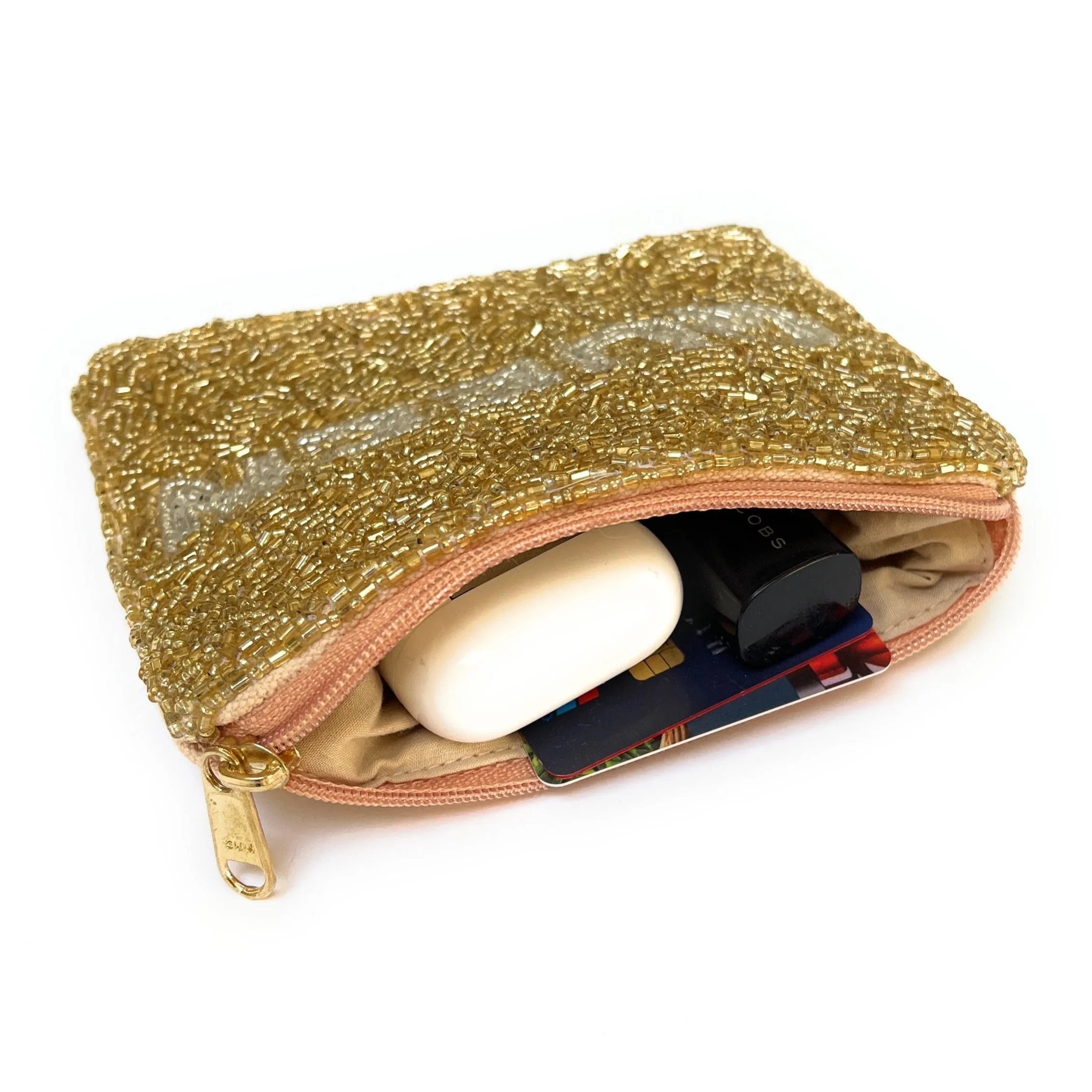 Queen Gold Silver Coin Purse