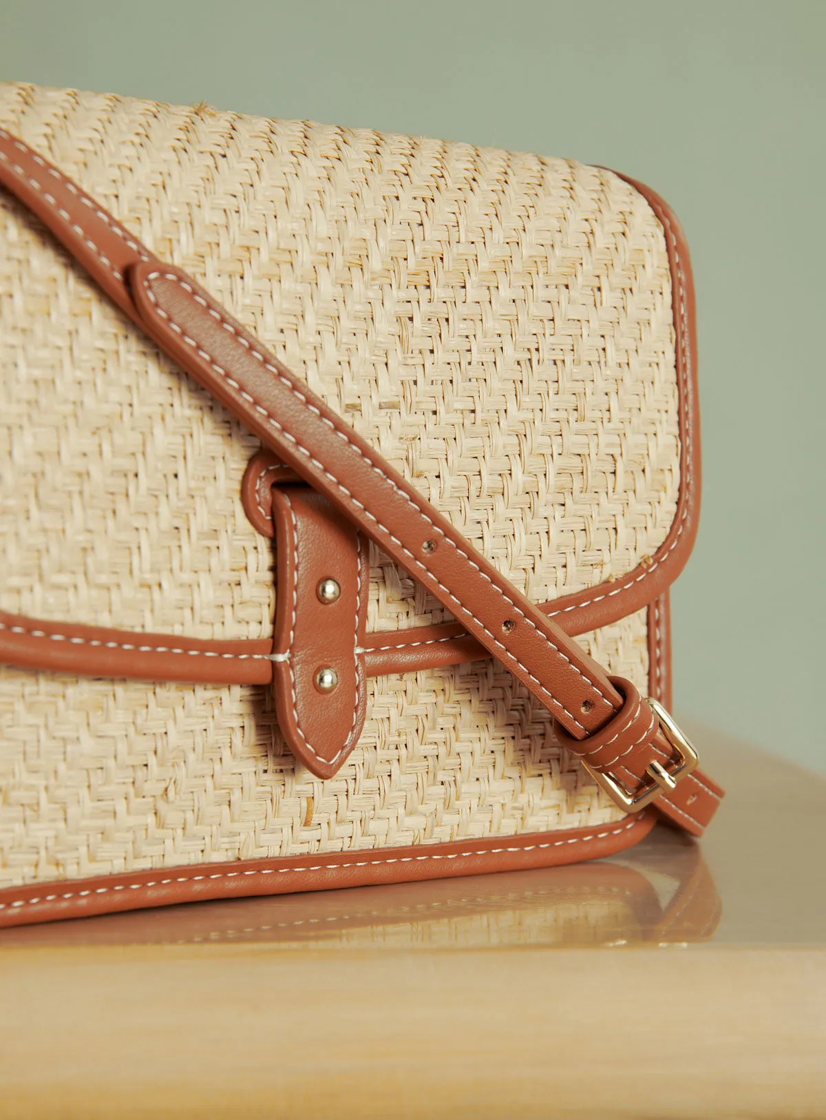 Raffia Servan Servan Raphia Camel