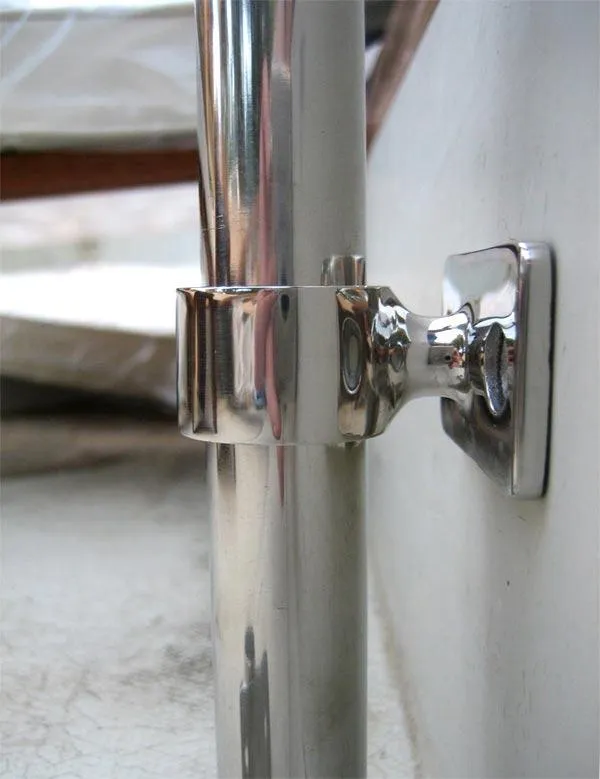 Rail Stanchion ''Stand-Off'' 90 Degree 3/4'' - Fits Boston Whaler 13'   Others
