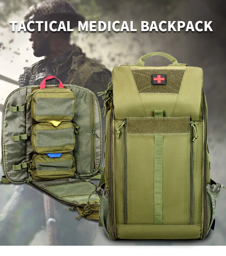 RECON GS2U Elite Tactical Assault First Aid 36-56L Back Pack