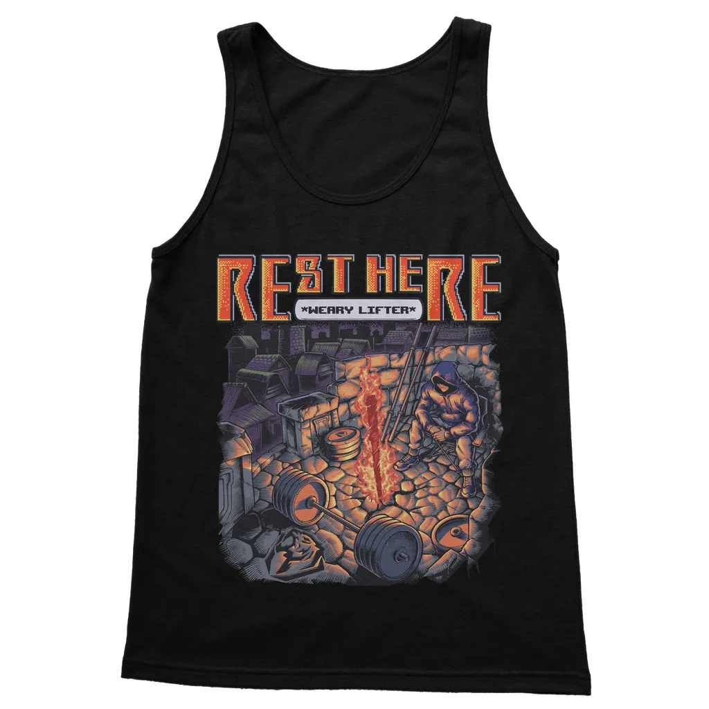 Rest Here Weary Lifter Tank (UK)