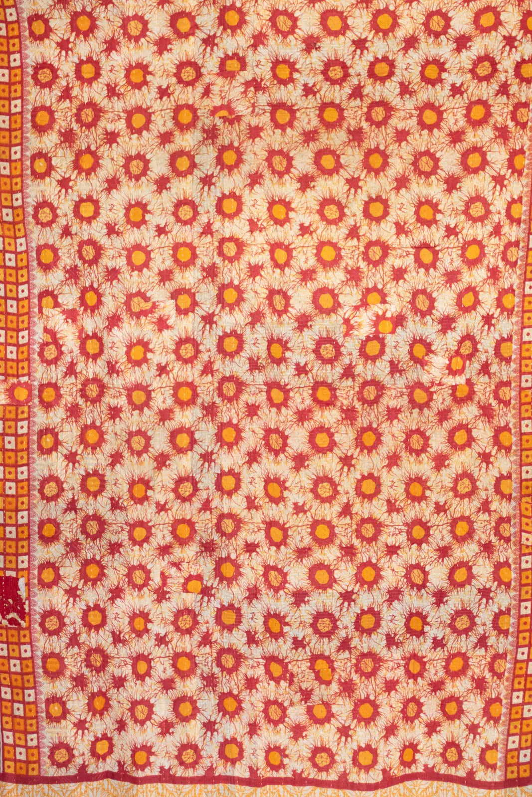 Ribbon Kantha Throw