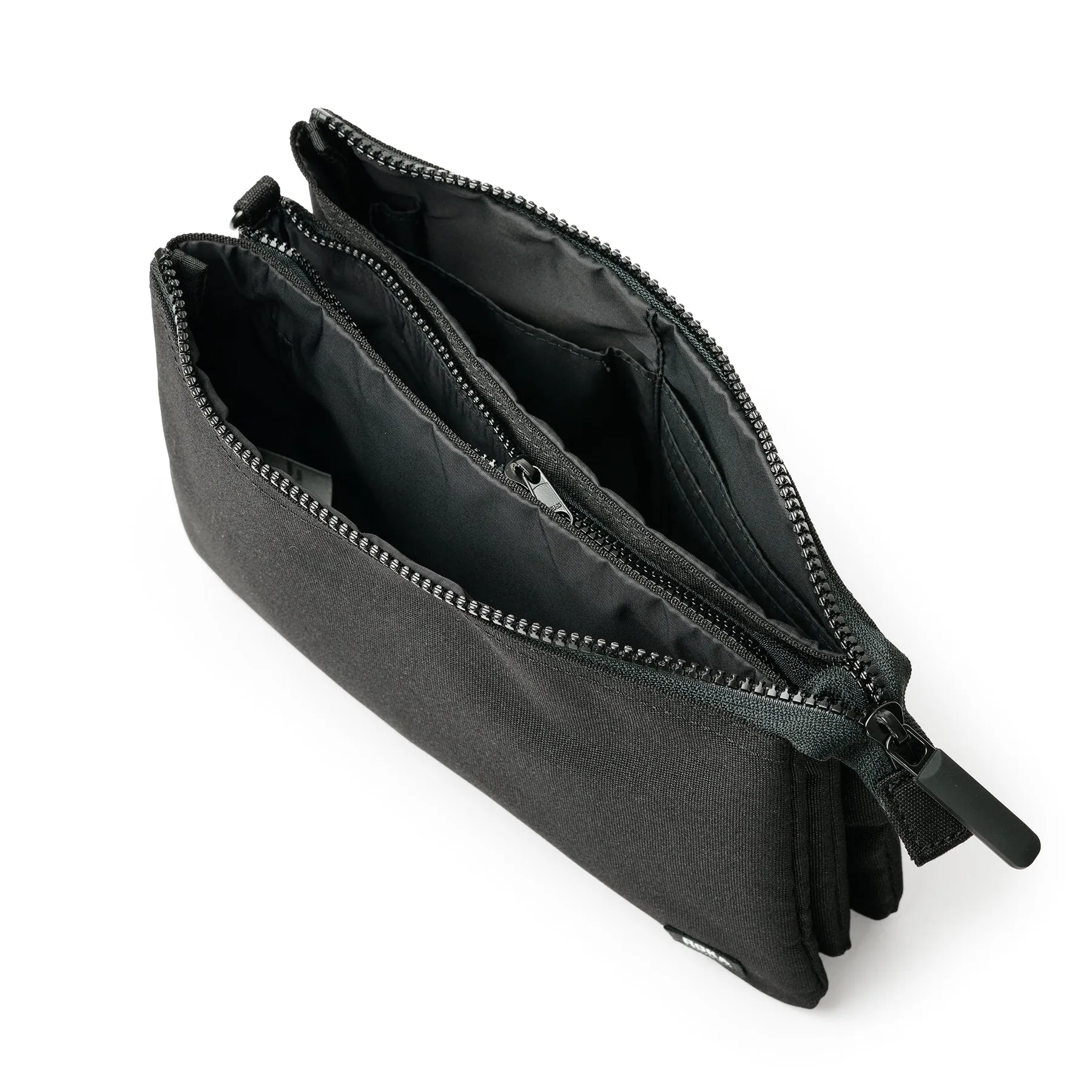Roka All Black Carnaby Crossbody XL Recycled Canvas