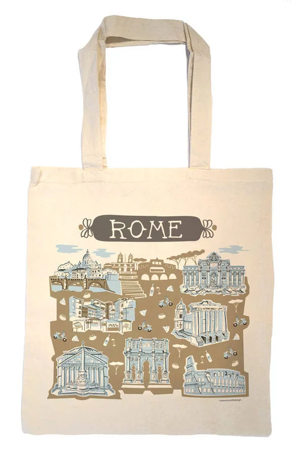 Rome Tote Bag-Wedding Welcome Tote
