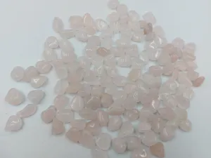 Rose Quartz Polished Crystal Chips, Tumbled Healing Gemstone, New Age Polished Semi-Precious Rocks