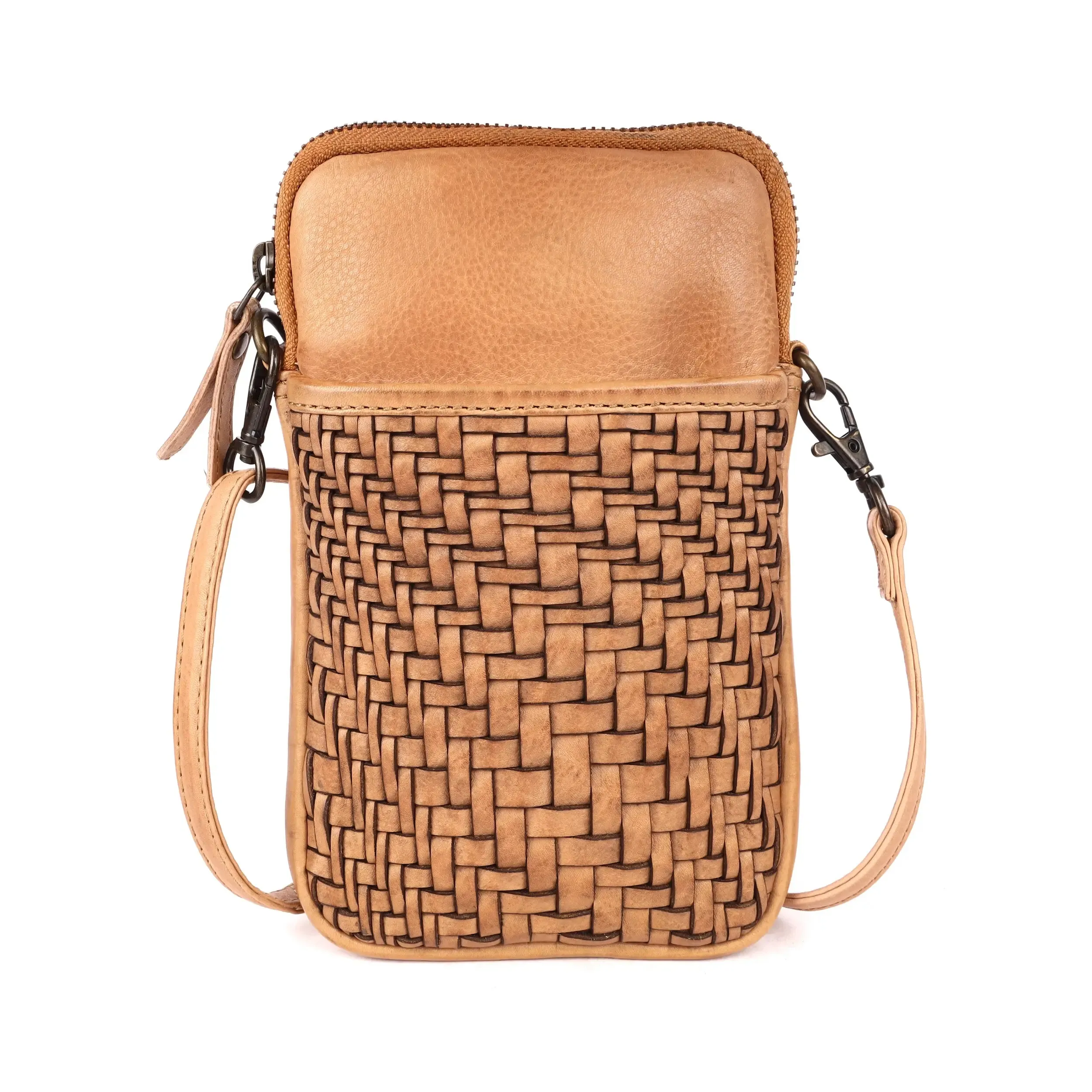 Rosebery Leather Phone Bag