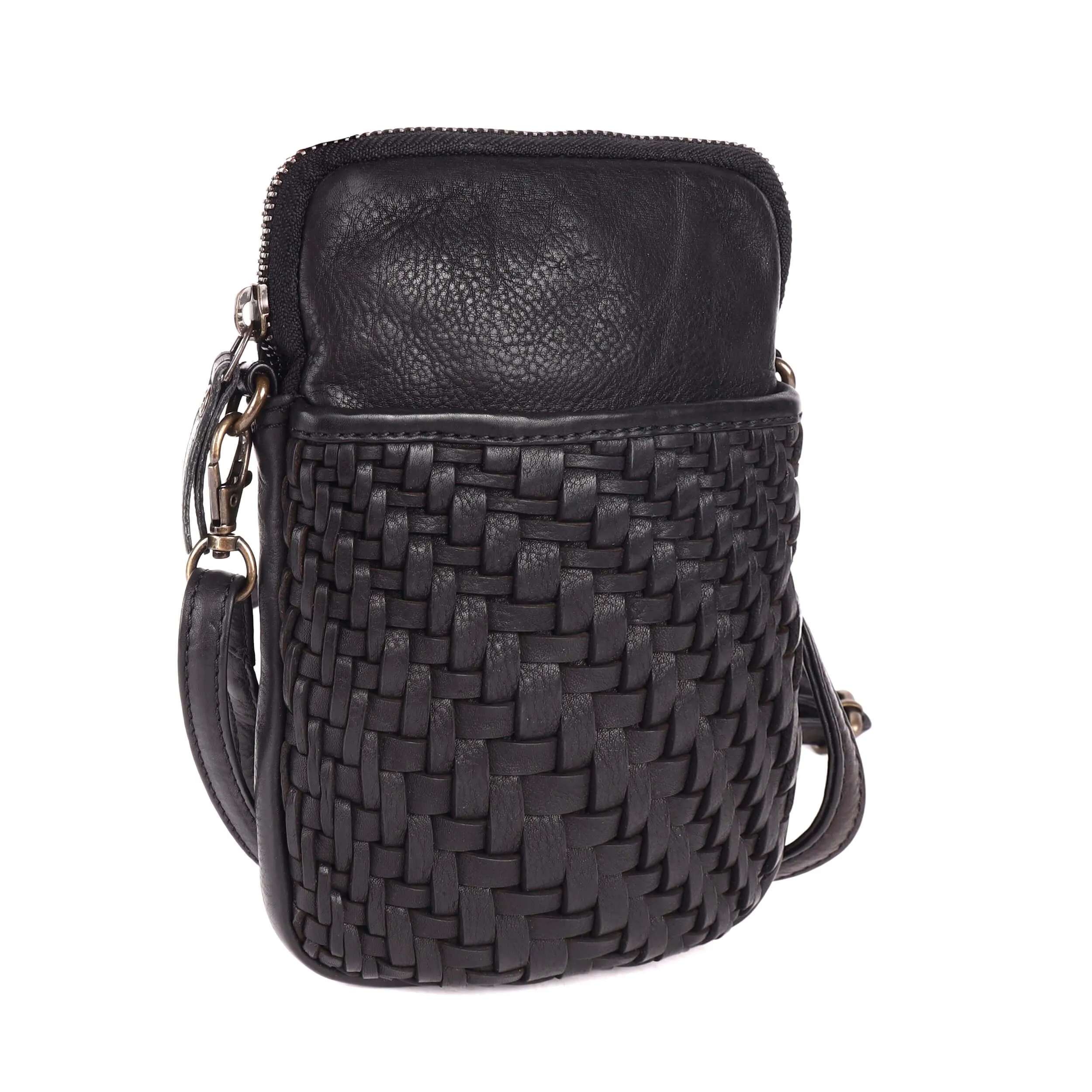 Rosebery Leather Phone Bag
