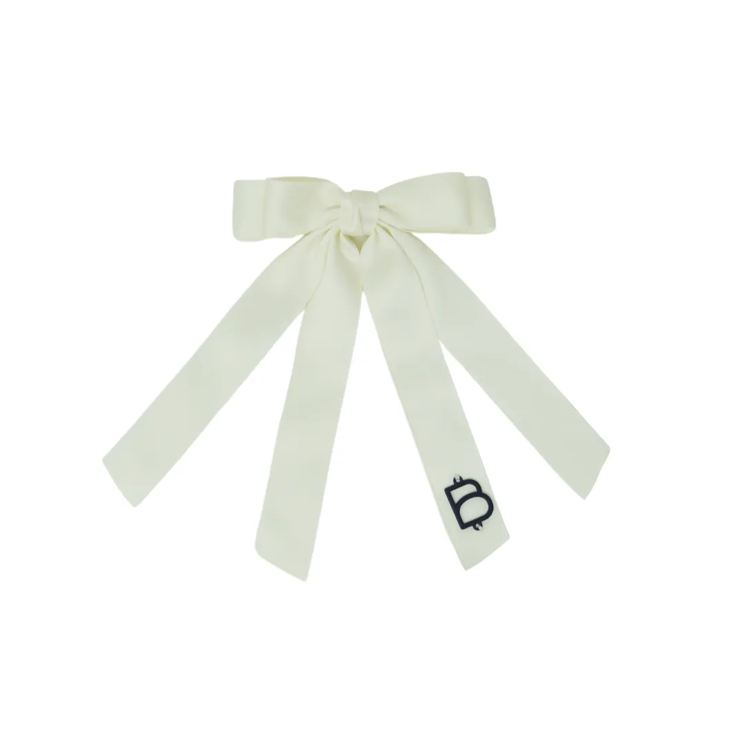 Satin Classics Medium Bow Clip