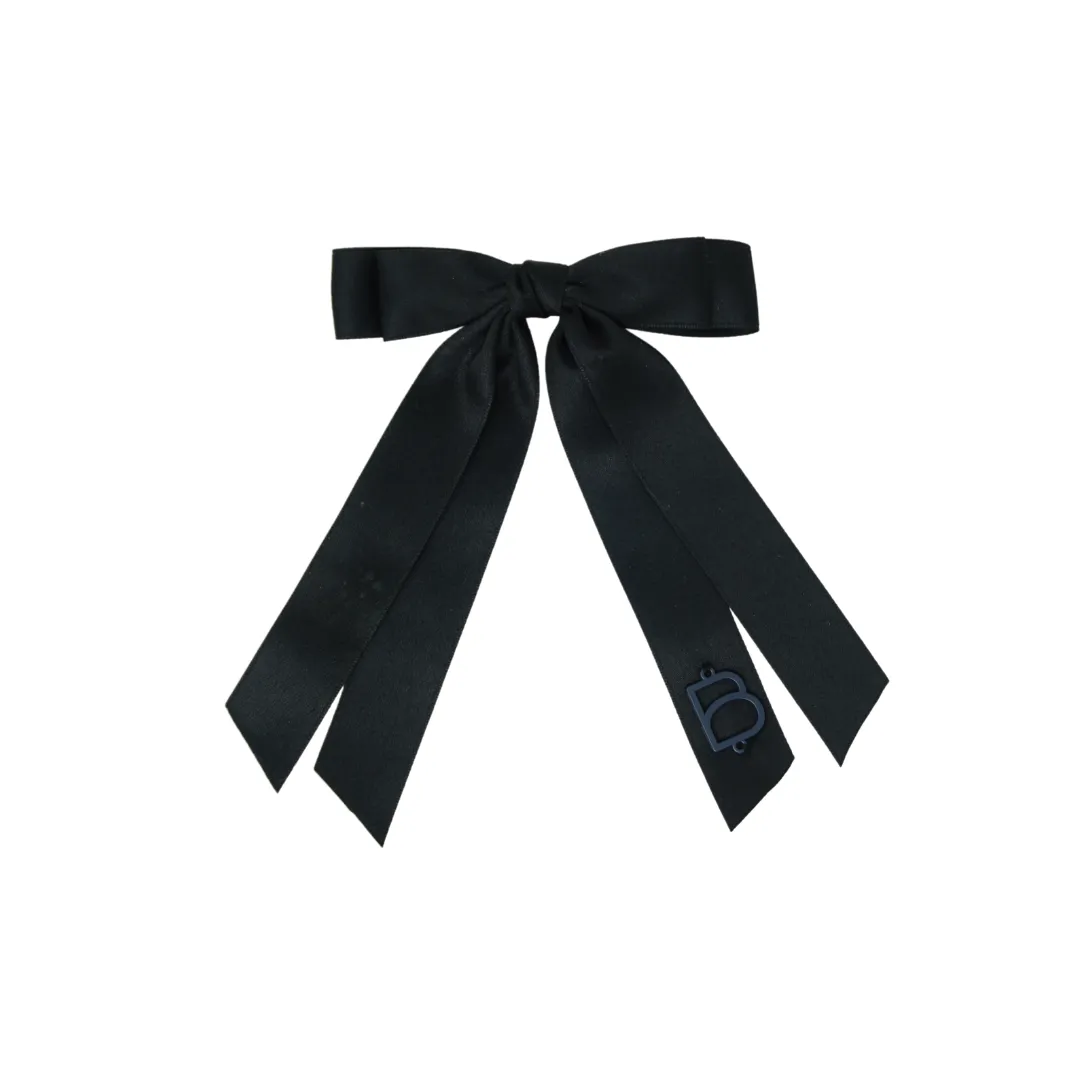 Satin Classics Medium Bow Clip