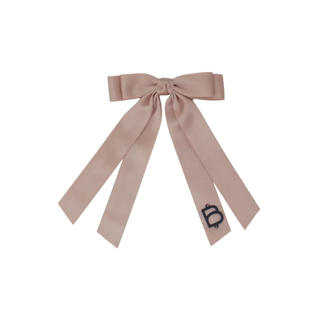 Satin Classics Medium Bow Clip