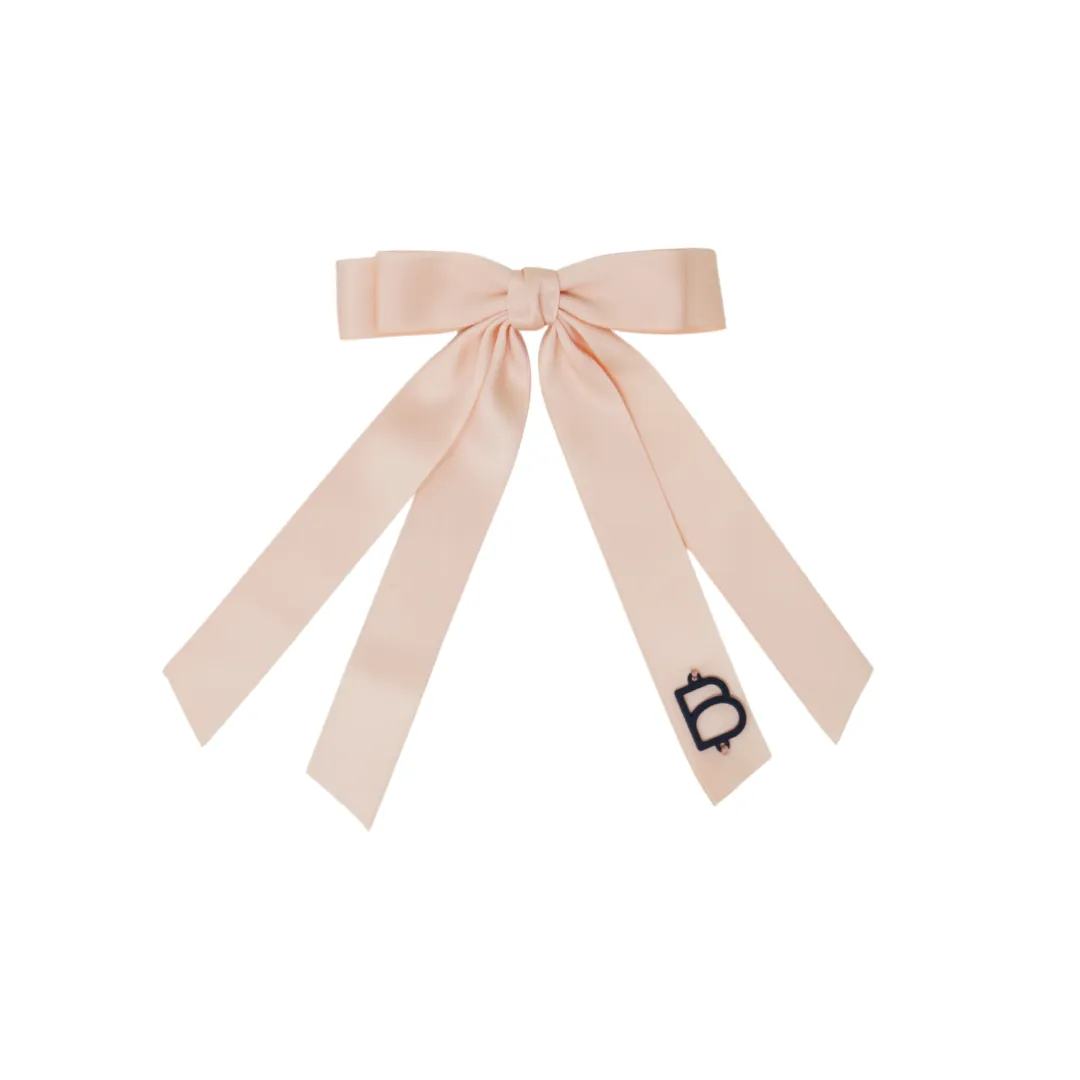 Satin Classics Medium Bow Clip