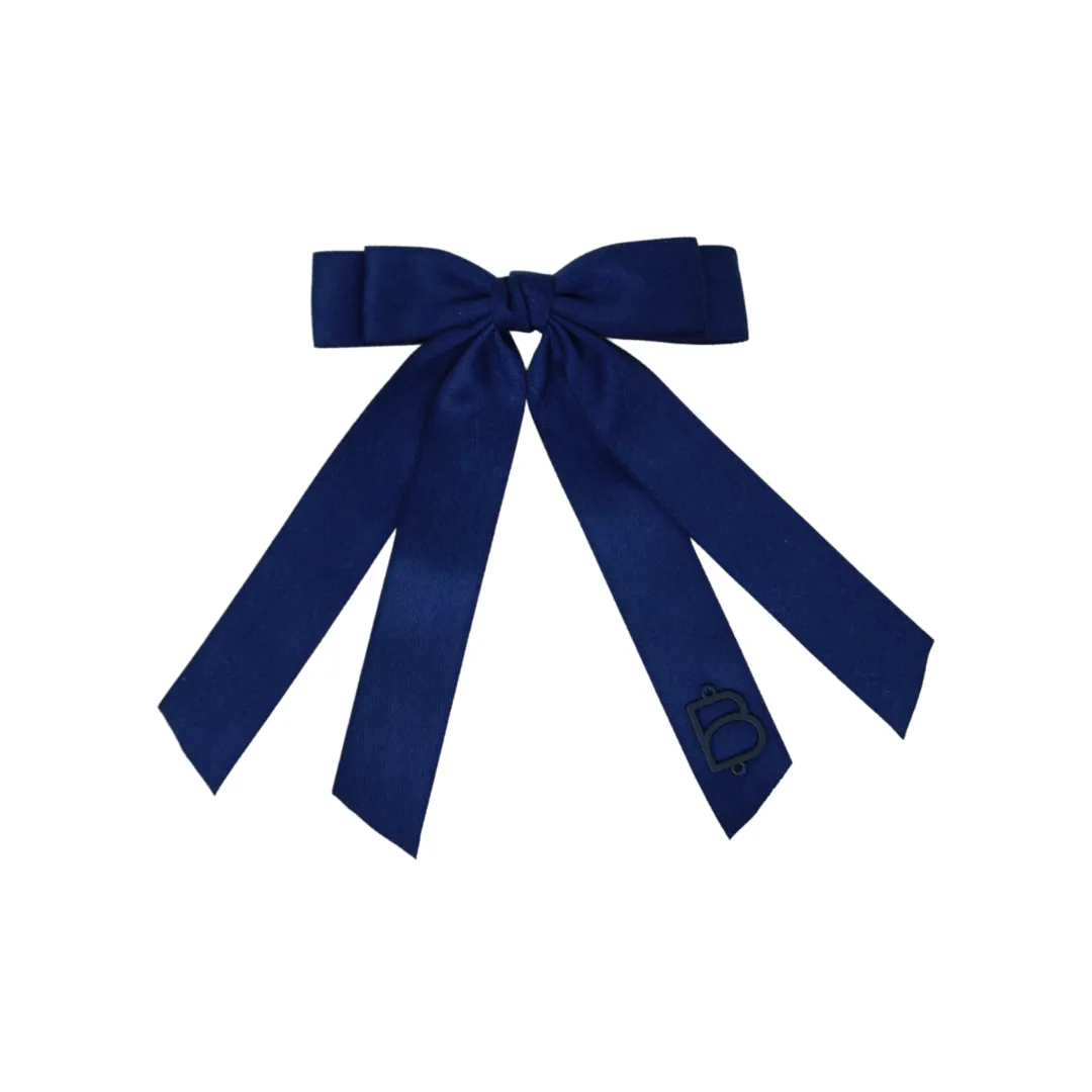 Satin Classics Medium Bow Clip