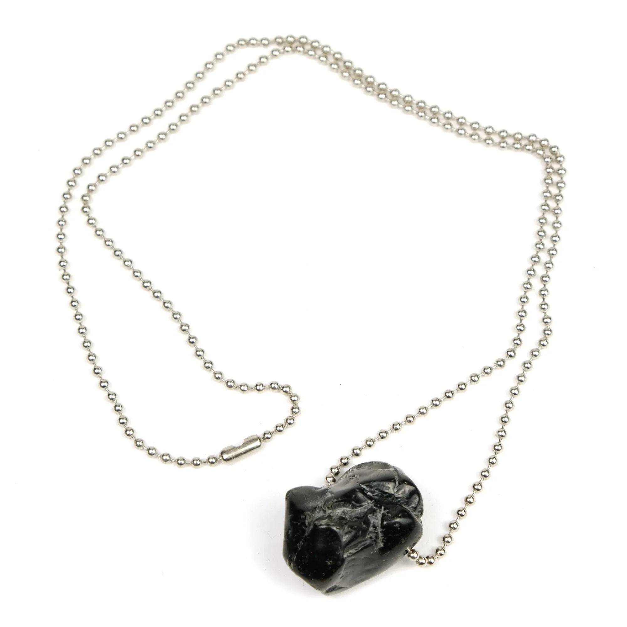 Shungite Ball Chain Necklace #1