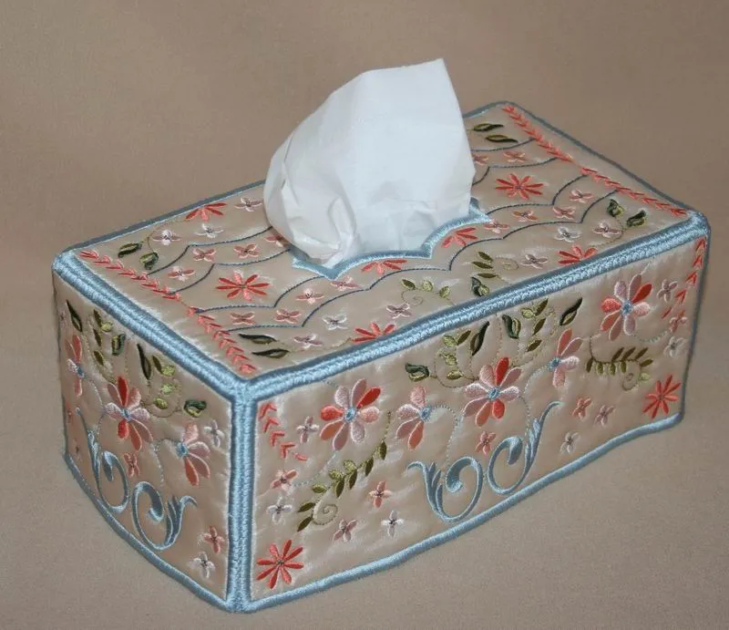 Signature Tissue Box Cover