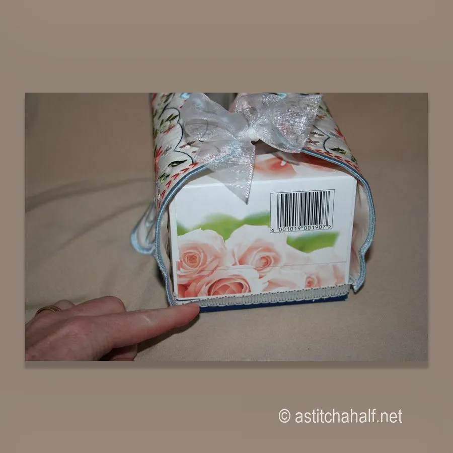 Signature Tissue Box Drape