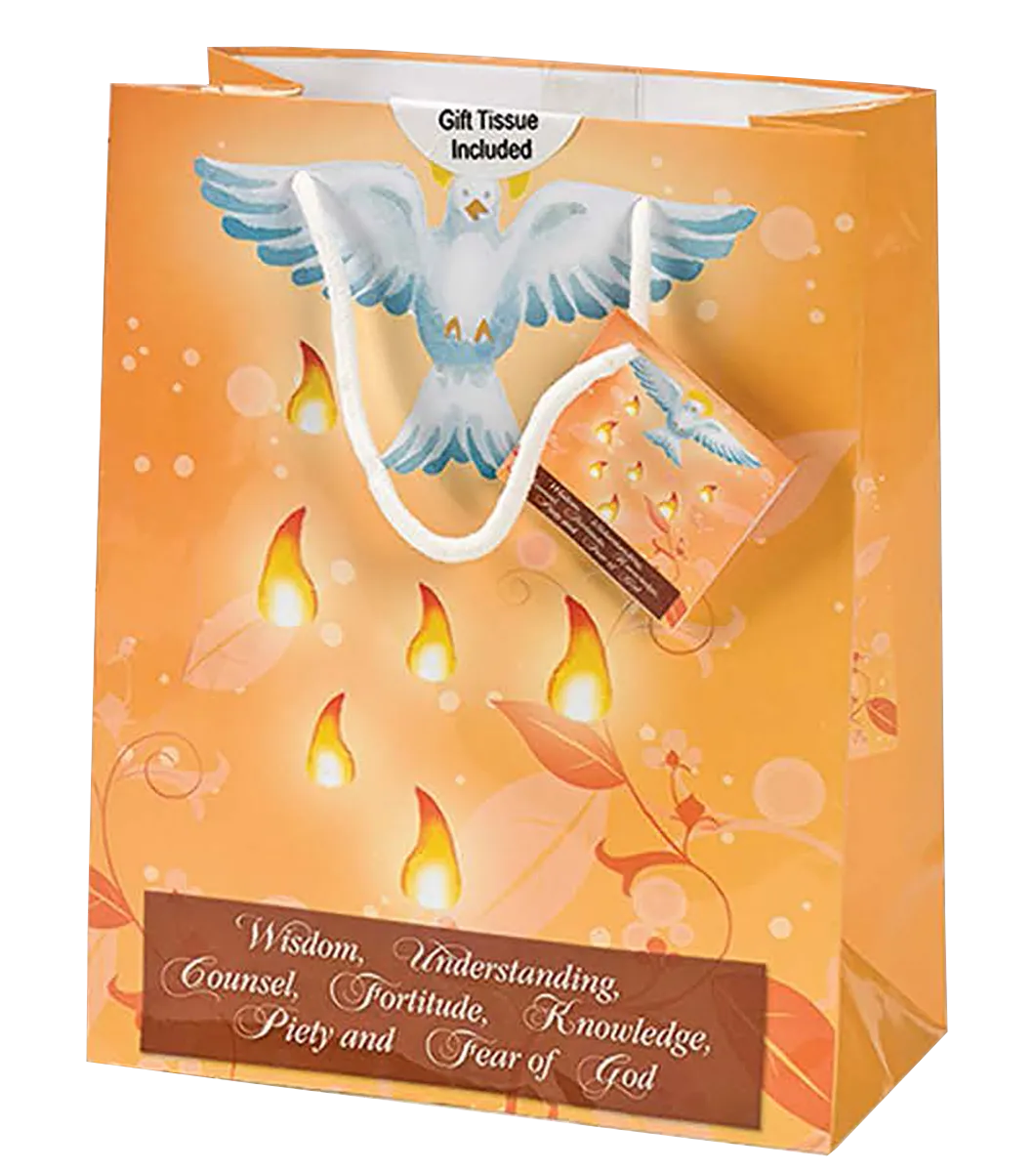Small Confirmation Gift Bag with Gift Tissue