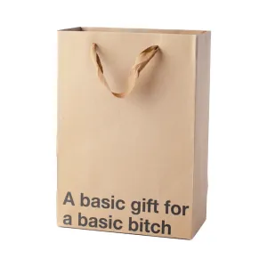 Snarky Gift Bags A Basic Gift 3pk