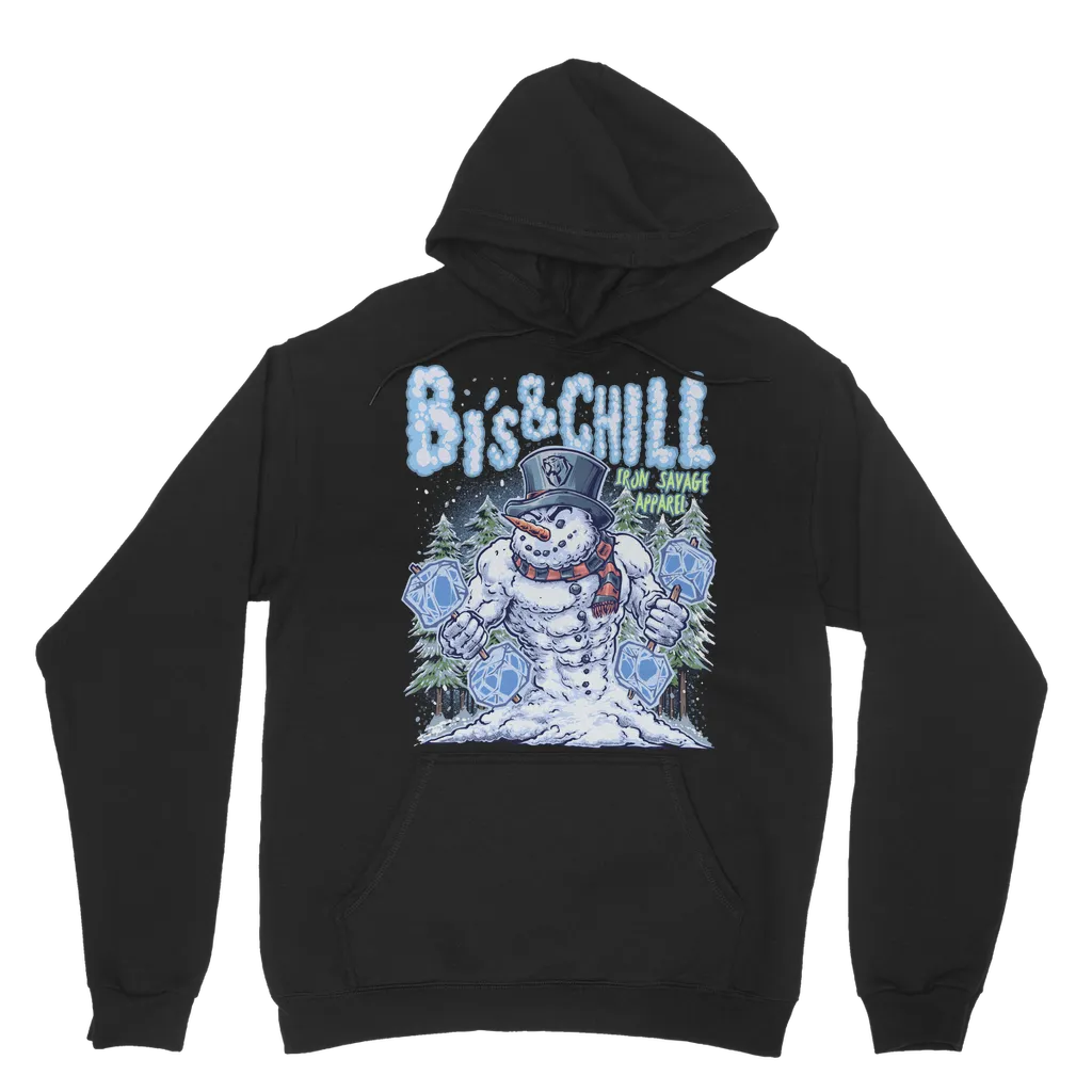 Snowman: Bi's & Chill Hoodie (UK)