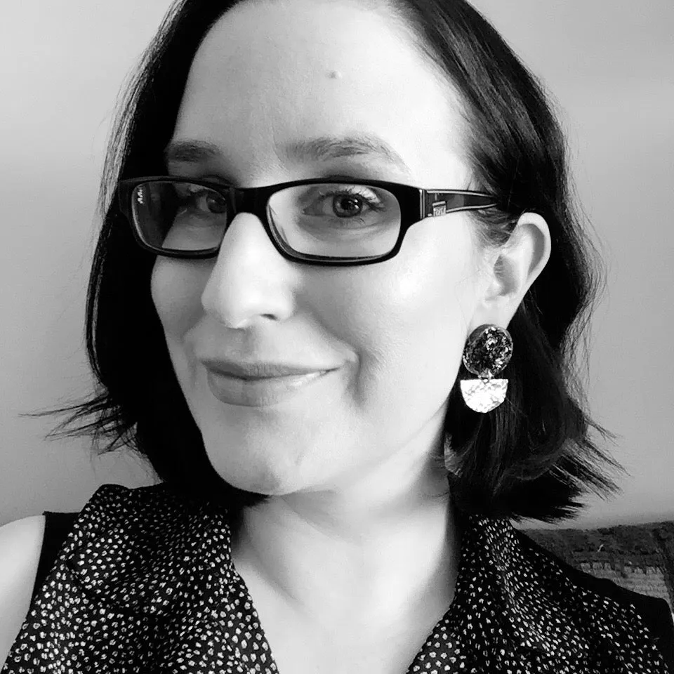 Soft Pop Earrings: Black   Gold Confetti